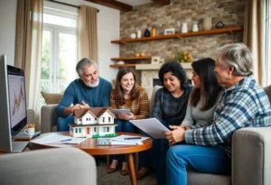 Family discussing homeownership challenges in East Tennessee