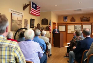 Lecture attendees at the Tennessee 101 series at the Coolidge Center.