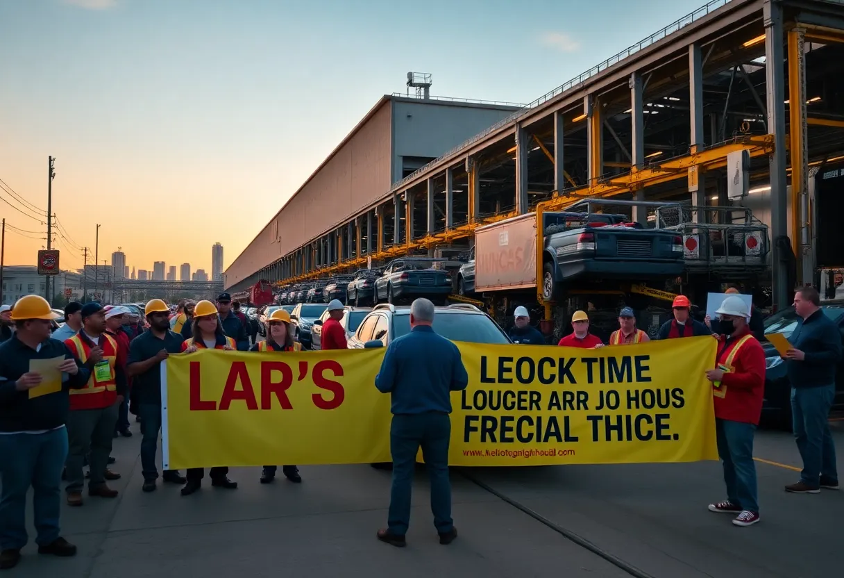 Workers at Volkswagen Chattanooga plant rallying for labor negotiations