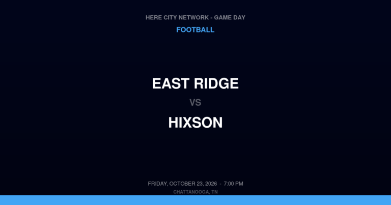 East Ridge 35, Hixson 13