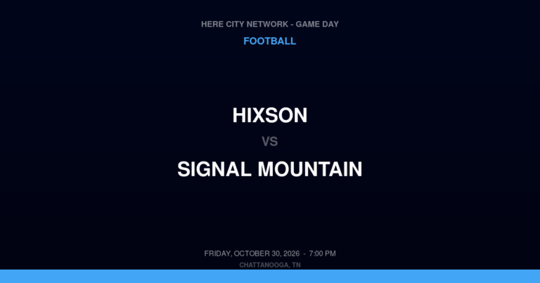 Hixson at Signal Mountain
