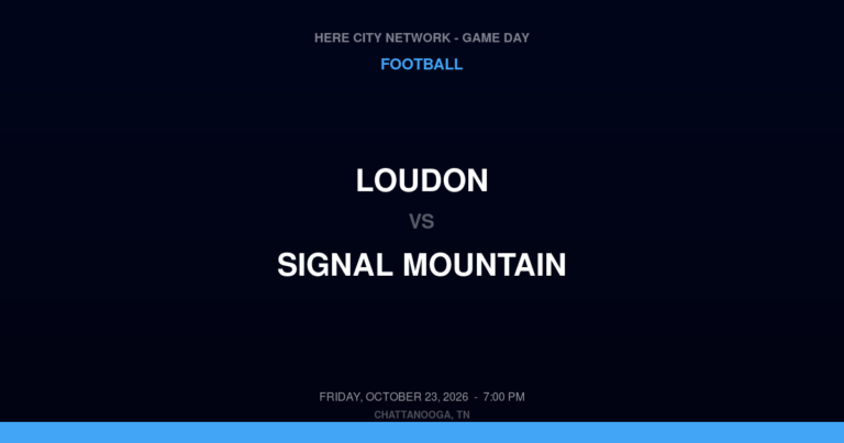Loudon 42, Signal Mountain 12