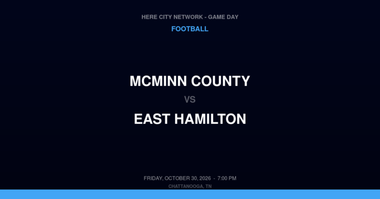 McMinn County at East Hamilton