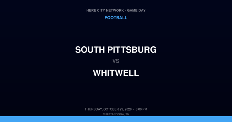 South Pittsburg at Whitwell